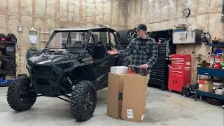 RZR XP 1000 extended fender and mirror install