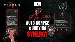 Unkillable Bone Spear Necro - New Synergy with Undying & Auto Corpse is here! Diablo 4 Season 2