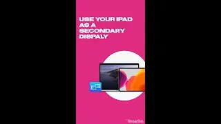 How to use your iPad as a secondary display for your Mac! #shorts #ipad #mac
