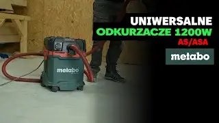 Uniwersalne Odkurzacze 1200W - Metabo AS/ASA #metabopolska