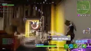 Fortnite 1v4 then 1v3 And epic Launch pad Spike Trap