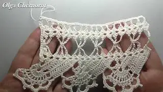 Красивая Простая Кайма Крючком