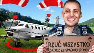 ZMIEŃ PLANY I SKOCZ ZE SPADOCHRONEM