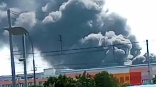 Москва пожар 2018 текстильщики метро