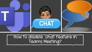 How to disable chat for students in Microsoft Teams!