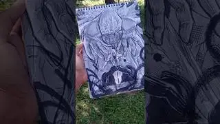 drawing manga panels untill I get famous ✨ day 13❤️ #drawing #mangaart #art #shorts#jujutsukaisen