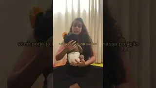 Como posicionar o meu bebê RECÉM-NASCIDO de BRUÇOS | DESENPEDI 