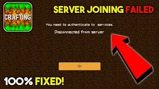 How to Fix Joining Server in Crafting and Building | Crafting and Building