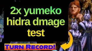 Hydra Nightmare Double Yumeko Test Türkçe Rehberi Raid Shadow Legends