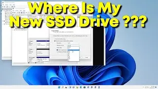 Windows 11 - Setup New SSD | HDD Drive | How To Install New SSD