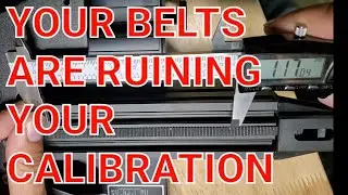 3D Printer Belt Tension: Its ruining your calibration! Ender 3 V2 Print Farm Accuracy Issues