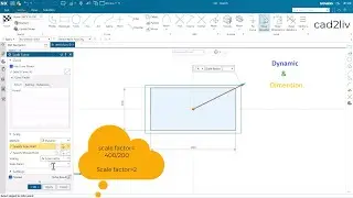 Scale Curve| How to use Scale Curve in NX| NX CAD| cad2liv