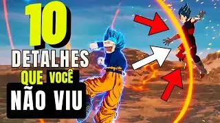 10 DETALHES QUE VOCÊ NÃO VIU NO TRAILER! DRAGON BALL Sparkling! ZERO