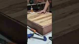 Drawer glue up #wood #diywoodworking #diy #woodworking #satisfying #work