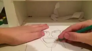 Как нарисовать объемный рисунок джокер