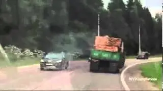 Большие машины огромные неприятности АВАРИИ №1