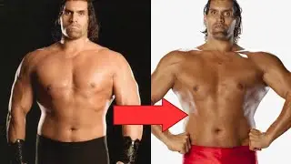 How WWE changed Monster Khali to Gimmick Giant😔| The Great Khali Transformation | WhatsApp status❣🇮🇳