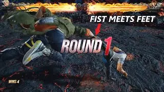 Fist Meets Feet - Steve vs Hwoarang (Tekken 8)