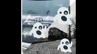Haunted Railroad Tracks Of San Antonio TX. Hand print on the back of your car.