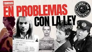 Famosos en problemas con la ley