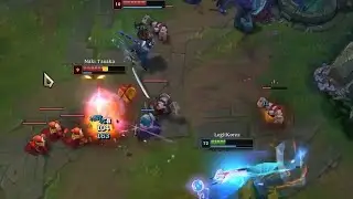 When the Rank 1 Ahri tests the new Ahri
