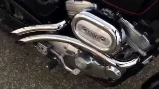 Bassani Sweepers on a '94 Sportster