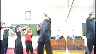 Удар кулаком лихэцюань (тайцзицюань Ветер-Гром)