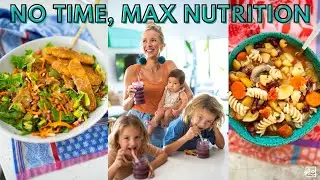 🌿🏃🏼‍♀️‍➡️ 3 Quick & Nutritious Vegan Meals For Busy Days!