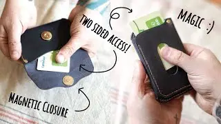 Make a MAGNETIC MAGIC WALLET (With Pattern)