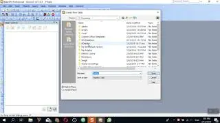 Create a new table on Mapinfo