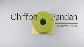 Chiffon Pandan Keju 4 Telur - Lembut Banget