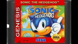 Sega Mega Drive 2 (Smd) 16-bit Sonic The Hedgehog 1 part Long Play