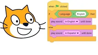How to create bilingual audio tracks in Scratch