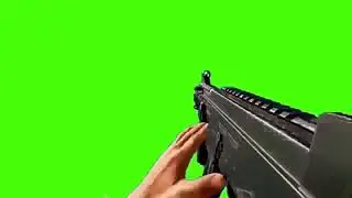 Machine Gun Greenscreen Free Copyright