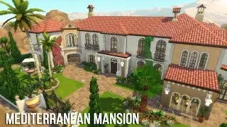 The Sims 4 Speed Build - Mediterranean Mansion
