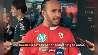 I didn't know what I was fighting for - Hamilton | Post Race Interview |  2025 Monaco Grand Prix 