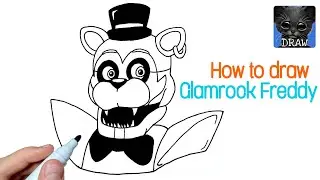 How to Draw Glamrock Freddy from Five Nights at Freddy's Security Breach (FNAF)
