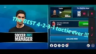 The BEST 4-2-3-1 formation tactics in SM21