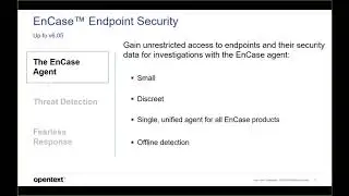 What’s New in EnCase Endpoint Security