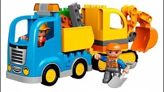 Lego Duplo Стройка: Грузовик и Экскаватор 10812/ Lego Duplo set 10812