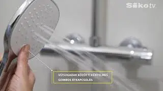 Termosztátos csaptelepes zuhanyrendszer