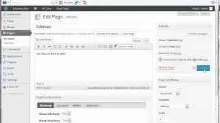 Sitemap Page Layout