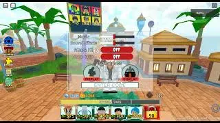 All Working Codes in ALL STAR TOWER DEFENSE! ROBLOX!