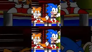 Sonic and Tails Meme Dance in Chemical Plant