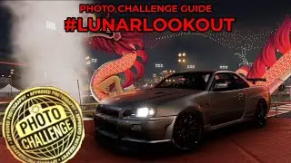 Forza Horizon 5 - Photo Challenge Guide - LUNARLOOKOUT - Lookout Viewing Platform Lunar Drift Arena