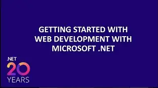 Getting Started with Web Development with .NET Core (ASP.NET)