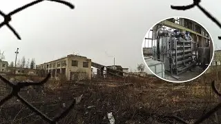 Нашли дорогое оборудование на старом заводе ЖБИ