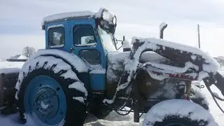 ПОЛОМКА В ДЕЛЯНЕ 2, ТРАКТОР Т-40АМ, СЛОМАЛ НОВУЮ ДЕТАЛЬ