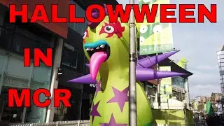 Halloween comes to Manchester( monsters in the city)?