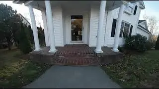 360 TEST - walking outside and chasing Lola!